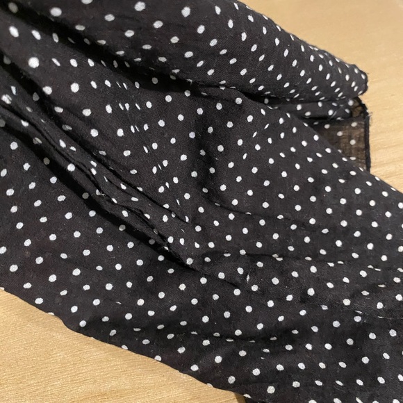 Polka Dot Scarf - Picture 2 of 3